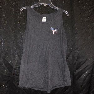 VS PINK Americana Bling Tank